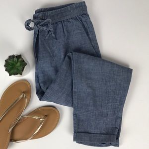 J.Crew women’s chambray joggers, sz 2P